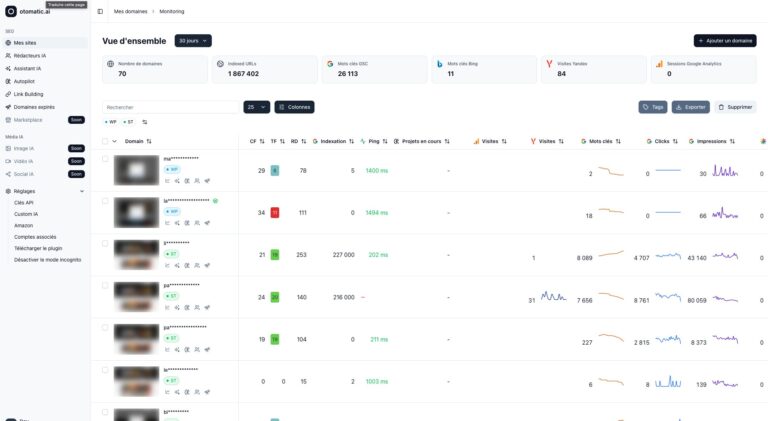 Avis Otomatic.ai 2025 : l’outil SEO IA qui veut centraliser tout ton référencement