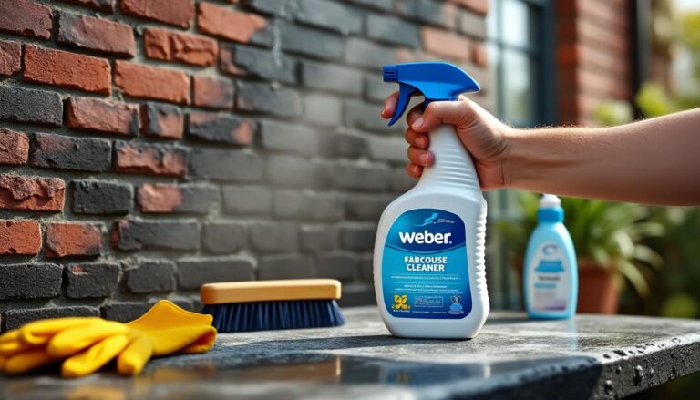 Comment choisir le nettoyant façade Weber pour un nettoyage efficace ?